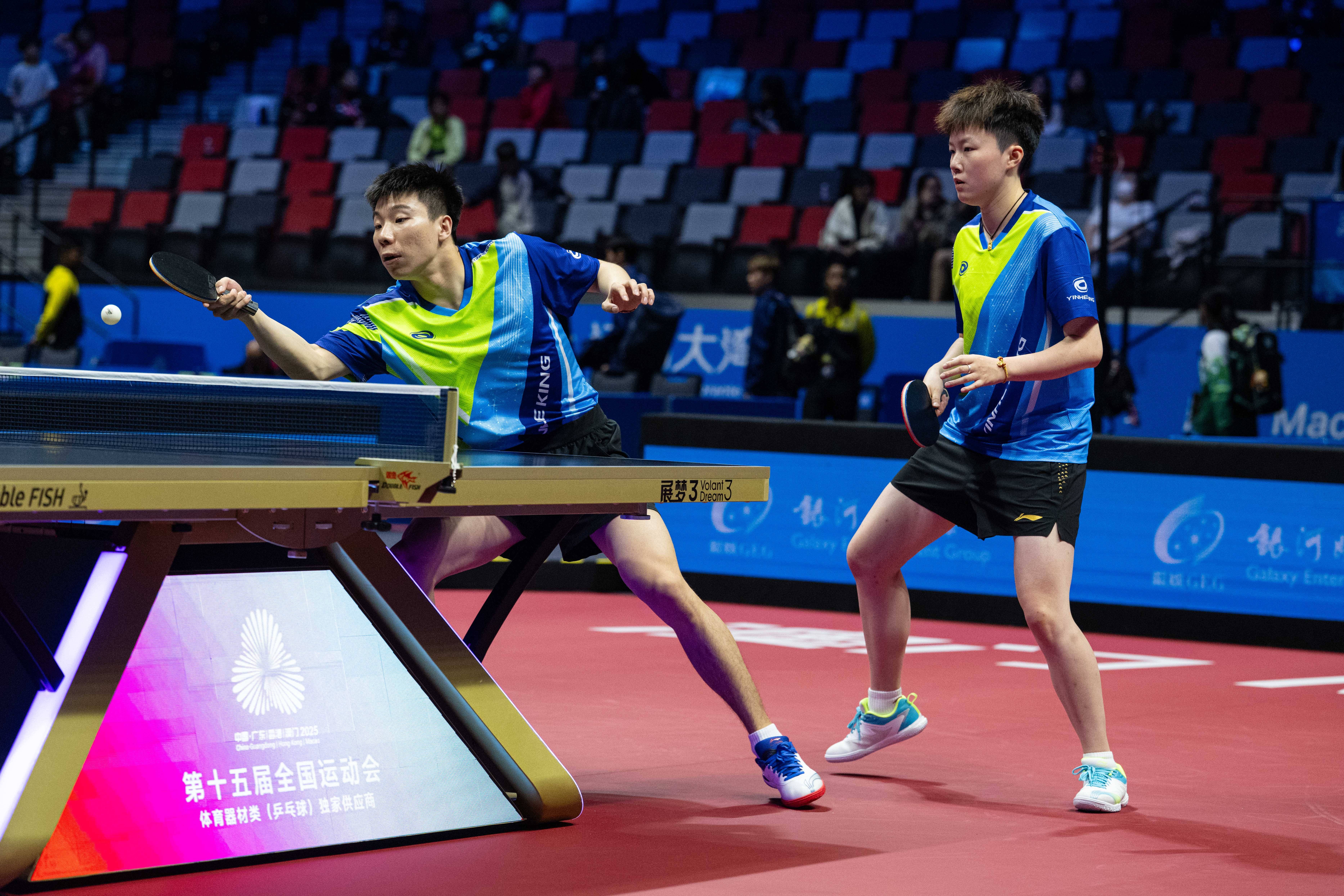 (全运会)乒乓球——混合双打赛况