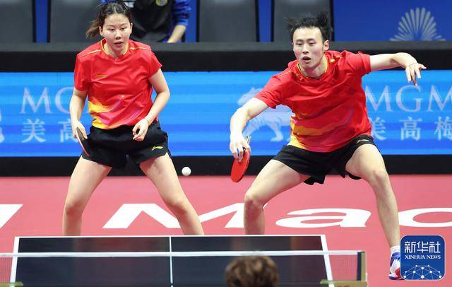 全运会丨陈垣宇/蒯曼晋级乒乓球混合双打决赛