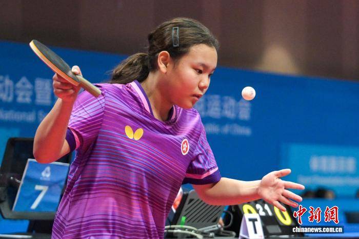 特奥乒乓球女子单打、男子双打比赛在香港举行