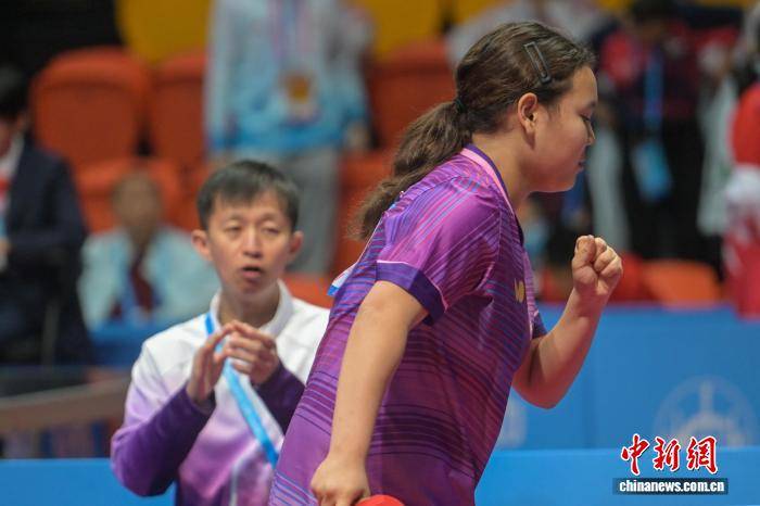 特奥乒乓球女子单打、男子双打比赛在香港举行