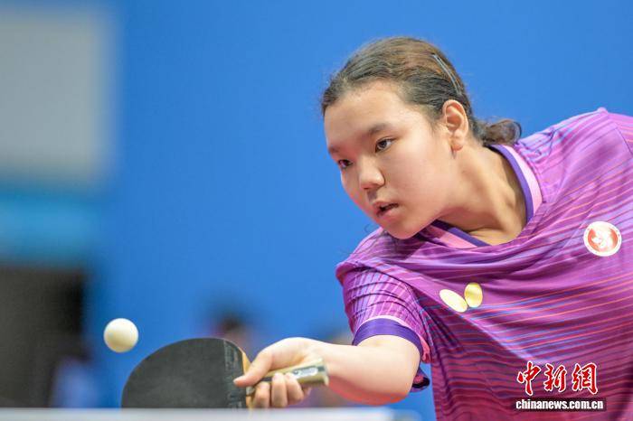 特奥乒乓球女子单打、男子双打比赛在香港举行