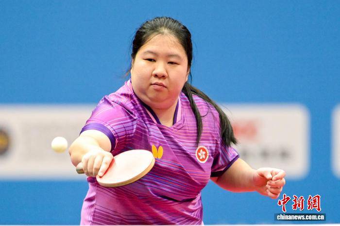 特奥乒乓球女子单打、男子双打比赛在香港举行