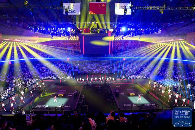 乒乓球|国际乒联混合团体世界杯举行开幕式