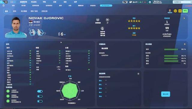 从青训营到大师赛:《网球经理25》助你成为专业网球经理人